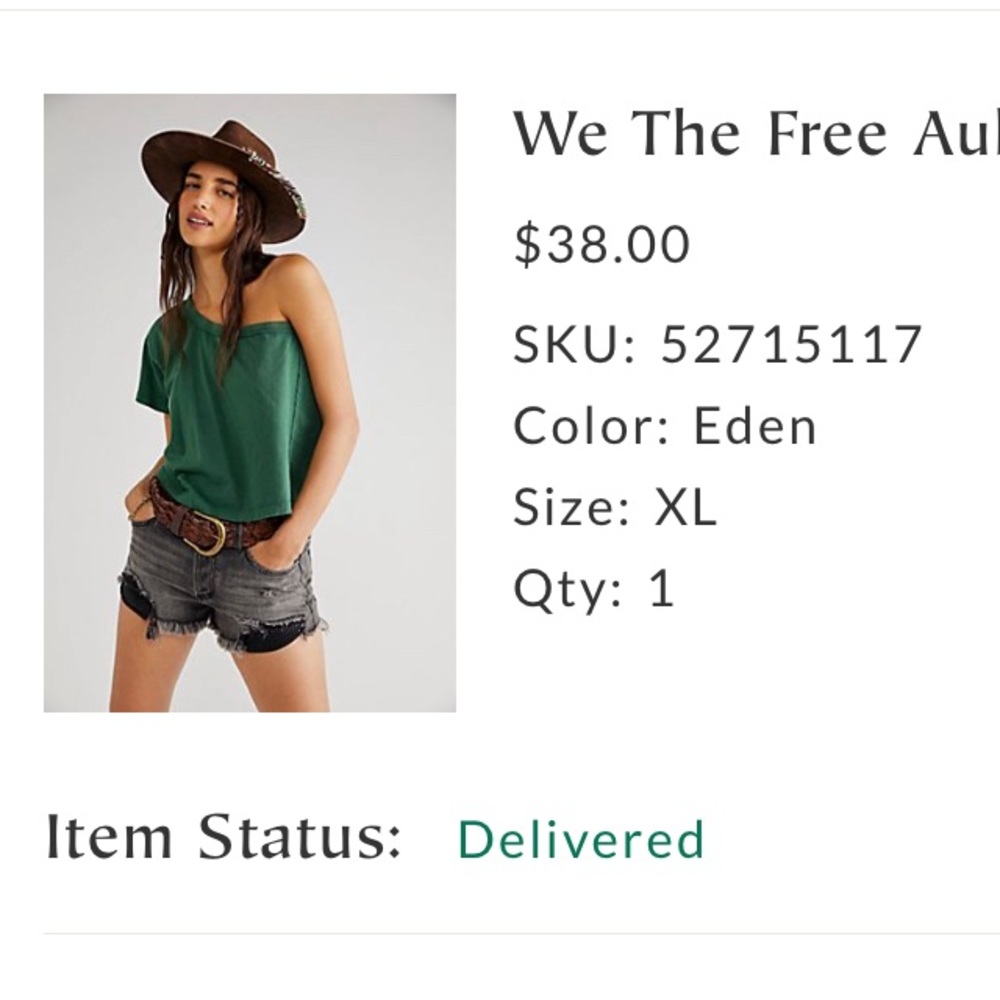 We the free Aubrey tee